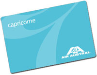 Carte Capricorne Air Austral