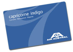 Carte indigo Air Austral