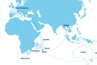 Le r�seau Air Austral
