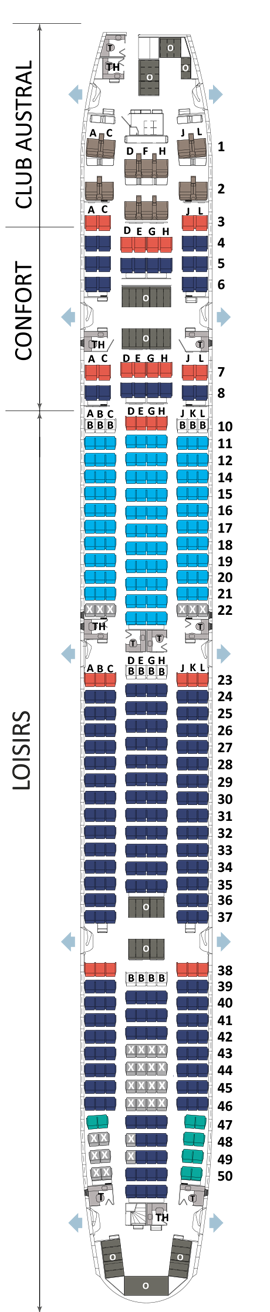 Boeing 777 300er Seat Plan