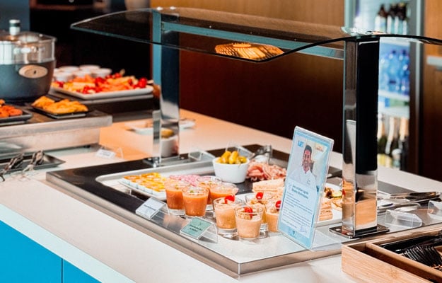Buffet gourmand et raffiné