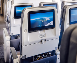 Classe Loisirs Air Austral Ecrans individuels