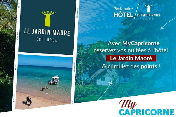 Hôtel Jardin Maoré - Partenaire MyCapricorne Air Austral