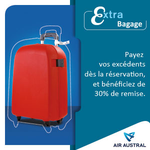Extra bags Air Austral