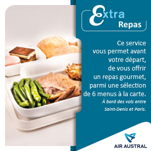 Extra repas Air Austral