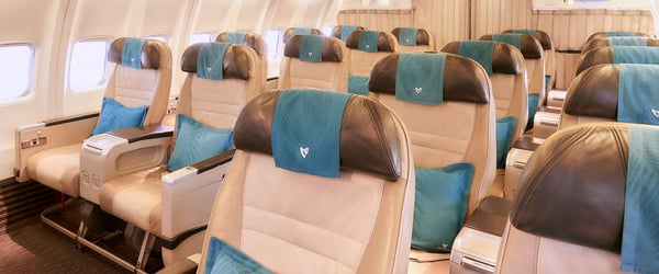 Découvrir la classe Confort - Premium Economie d'Air Austral