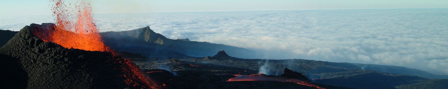 Volcan Piton de la Fournaise - Ile de la Réunion