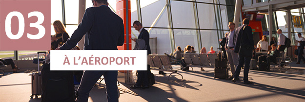A l'aéroport