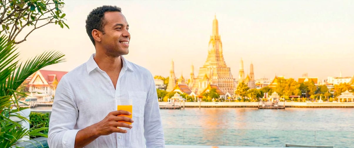 Promo vol en classe affaires Réunion vers Bangkok